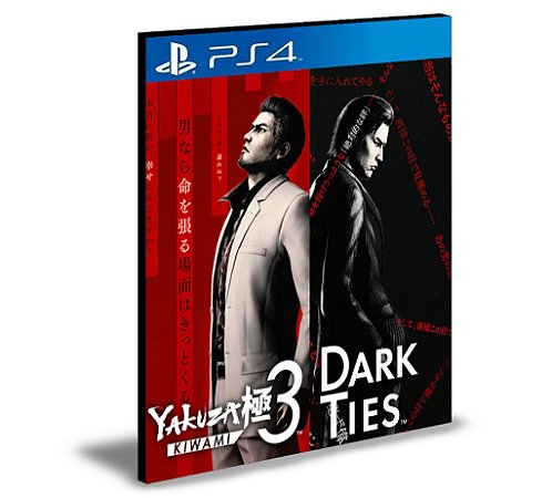 Yakuza Kiwami 3 & Dark Ties Ps4 Mídia Digital