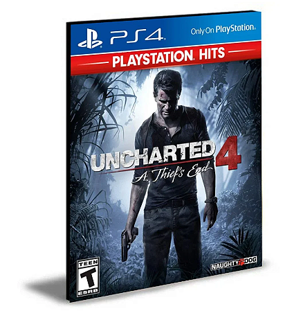 Uncharted 4 A Thief’S End PS4 e PS5 MÍDIA DIGITAL