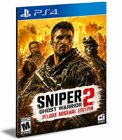 Sniper Ghost Warrior Contracts 2 Deluxe Arsenal Ps4 e Ps5 Psn Mídia Digital