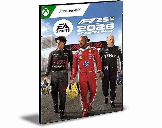 F1 25: Pacote da Temporada 2026 DLC Xbox Series X|S Mídia Digital