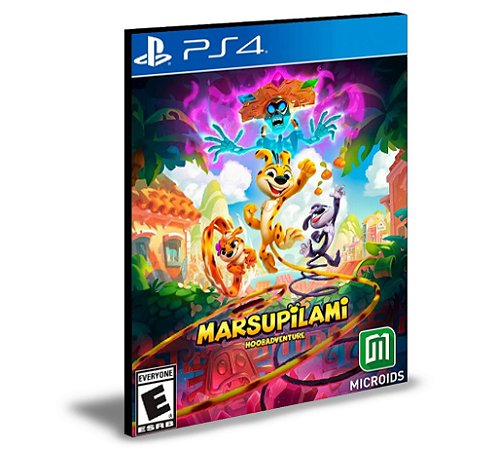 Marsupilami Hoobadventure Ps4 Mídia Digital