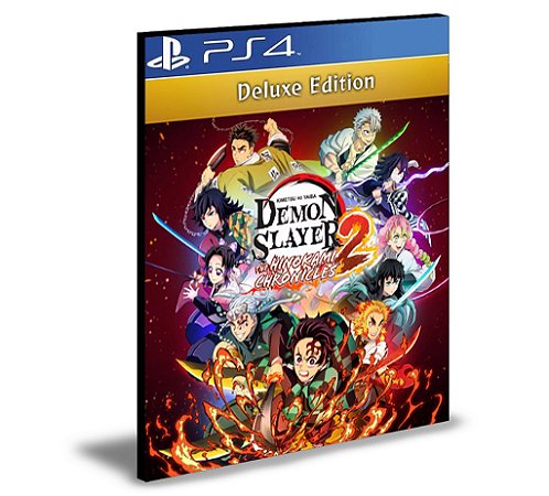 Demon Slayer -Kimetsu No Yaiba- The Hinokami Chronicles 2 Deluxe Edition Ps4 Mídia Digital