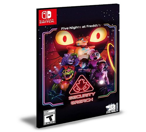 Five Nights At Freddy'S Security Breach Nintendo Switch Mídia Digital