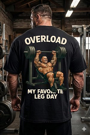 OVER - LEG DAY - PRETA