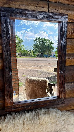 Espelho Rústico