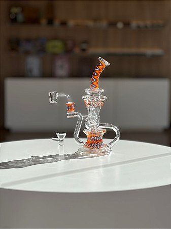 Bong Premium Loop Squadafum - 24cm