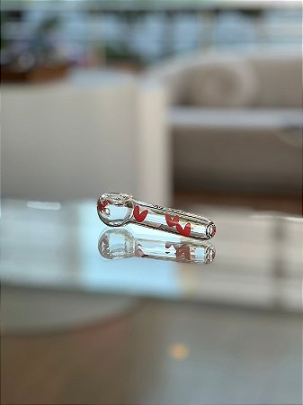 Pipe OIKOS - Médio Coração vermelho