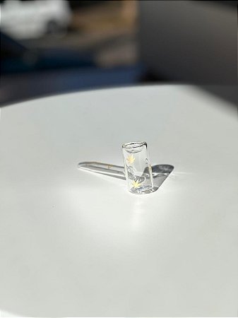 Pipe OIKOS vidro Planta Dourada