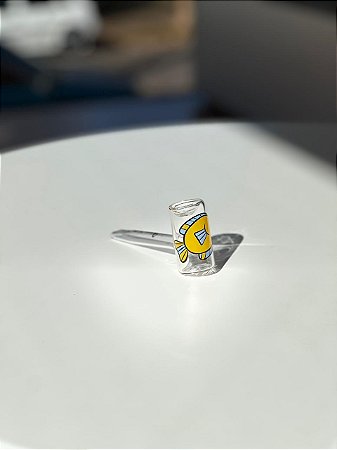 Pipe OIKOS vidro Peixinho Amarelo
