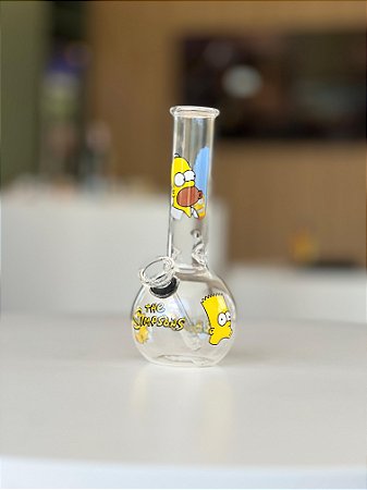 Bong de vidro Simpsons ART BONG - 15cm