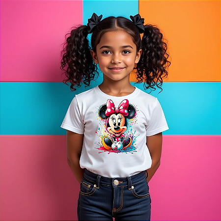 DUPLICADO - Camiseta Infantil Estampada – Conforto e Durabilidade com Tecido 96% Poliéster e 4% Elastano