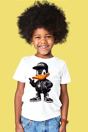 DUPLICADO - Camiseta Infantil Estampada – Conforto e Durabilidade com Tecido 96% Poliéster e 4% Elastano