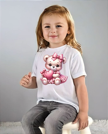 DUPLICADO - Camiseta Infantil Estampada – Conforto e Durabilidade com Tecido 96% Poliéster e 4% Elastano