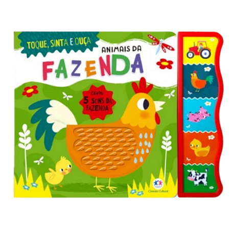 Livro Sonoro Animais da Fazenda