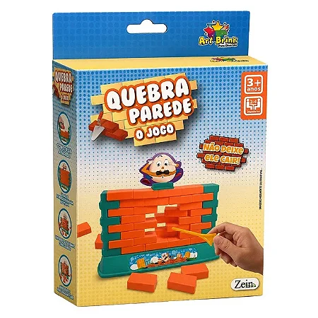 Jogo Quebra Muro 4,5x16,5x10cm