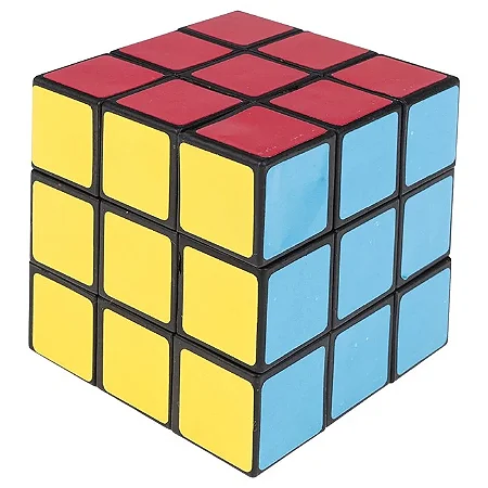 Cubo interativo grande 6,5x6,5cm - brinquedo educativo para desenvolvimento infantil
