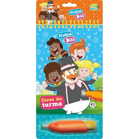 Aquabook Mundo Bita - Cores da turma