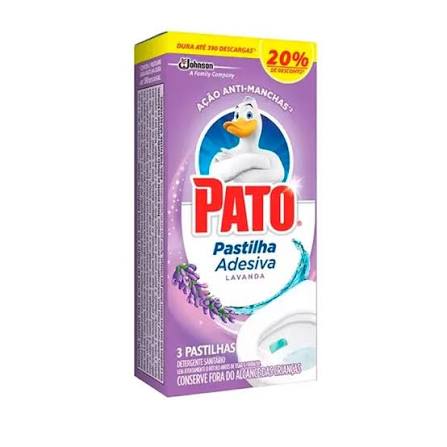 PASTILHA ADESIVA PATO 3 UNID