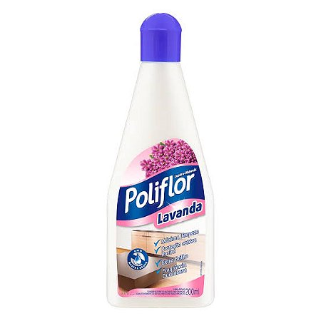 POLIFLOR BRILHO SECO Lavanda 200ml