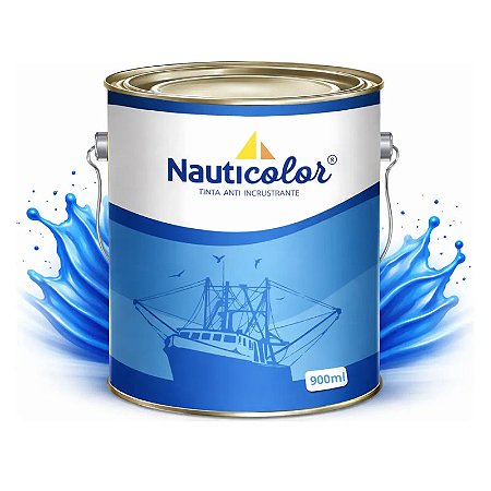 TINTA NAUTICOLOR AZUL ANTI-INCRUSTANTE PREMIUM AZUL 3,6L