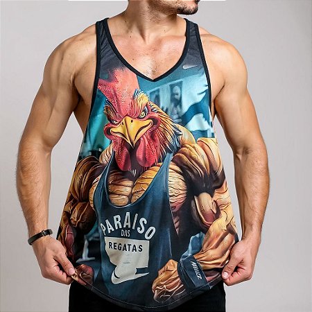 REGATA ANATÔMICA ESTAMPADA 007