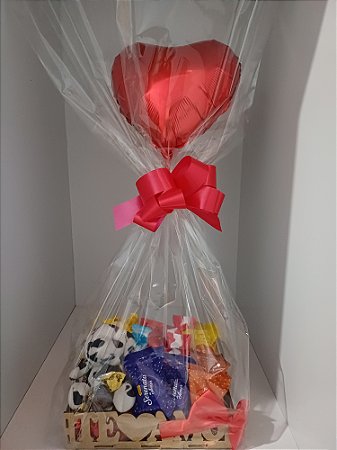 Cesta de chocolates garoto