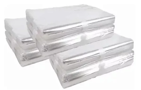 Saco Plástico Cristal Bd 60x80 0,20 Transparente Pcte 1kg