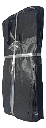 SACOLA PLASTICA RECICLADA PRETA 40X50 SEM CHEIRO