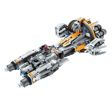 A Nave Espacial Starship 47 cm - Blocos de Montar