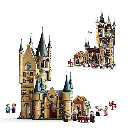 A torre de astronomia de Hogwarts 1000 peças Harry Potter