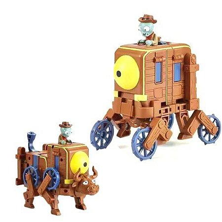 Boneco Zumbi Touro Robô Plants Vs Zombies