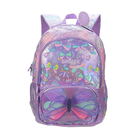 Mochila escolar Butterfly 3D Original Smiggle