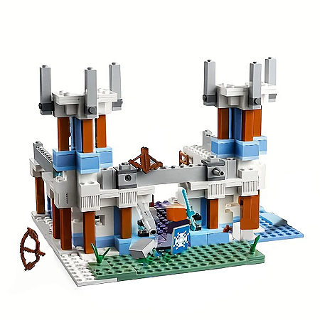 O Castelo de Gelo - Minecraft