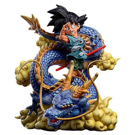 Son Goku e Shenlong Dragon Ball GT LeaGue Studio