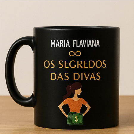 Caneca Os Segredos da Divas
