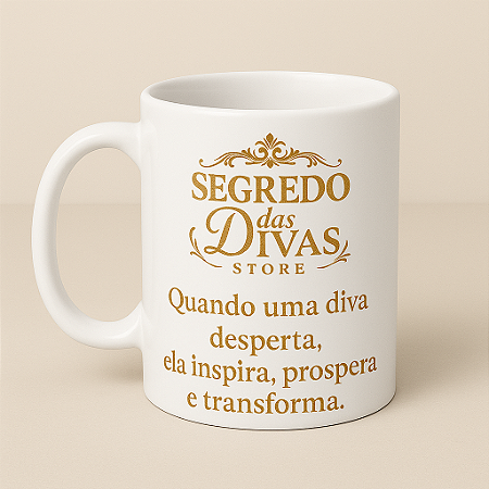 Caneca Os Segredos da Divas