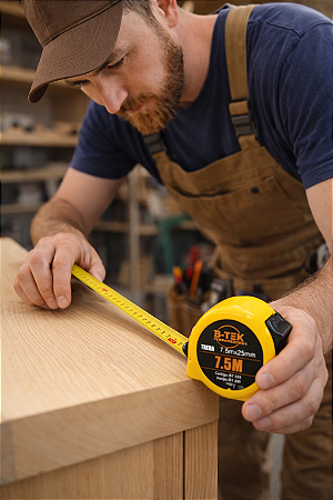 Trena Profissional 7.5m x 25mm - Fita Métrica