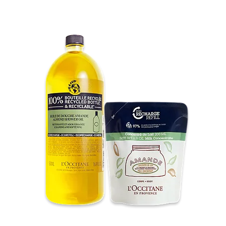 Rotina Amêndoa com Eco-Refil