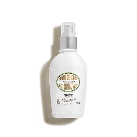 Mist Perfumado Corpo e Cabelo Amêndoa 100mL
