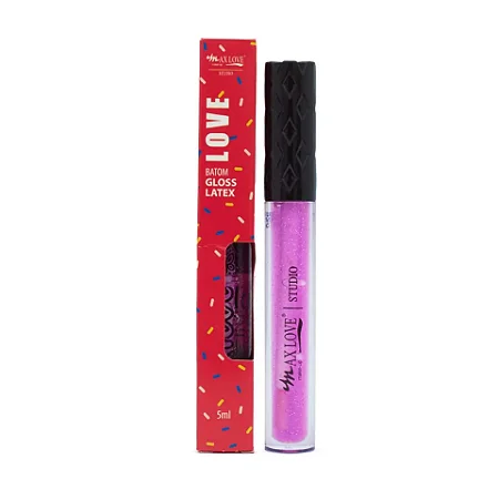 Gloss Labial Max Love Latex Brilho Espelhado