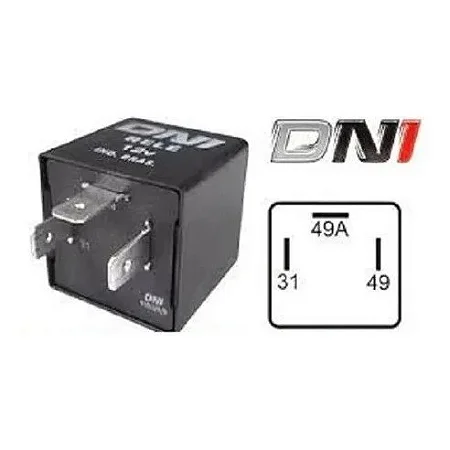 Rele de Pisca Seta - Dni 1109 - Vw, Gm, Ford, Fiat 12v - Caneca Curta