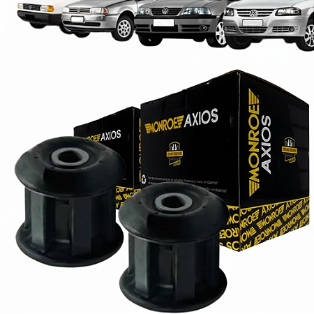 Par Bucha Eixo Traseiro Gol Parati Saveiro Voyage G1 G2 G3 - Axios Monroe