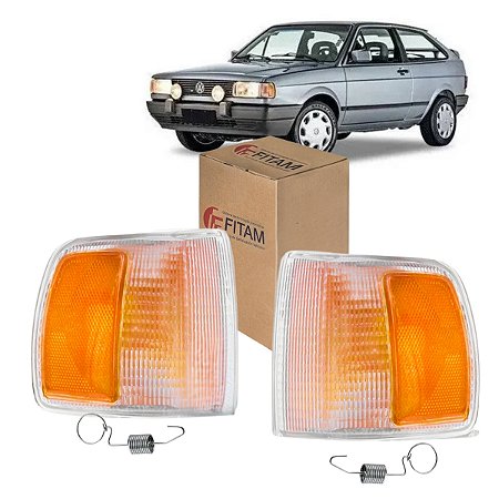 Par Lanterna Pisca Seta Gol Voyage Saveiro Parati Quadrado 91/96 Encaixe Arteb