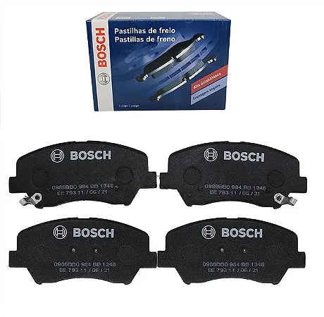 Jogo Pastilha Freio Dianteira Bosch HB20 HB20S 1.6 2013 a 2019