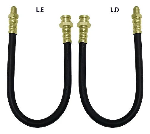 Kit 2 Flexível Freio Gol Saveiro Parati G1 G2 G3 G4 - N7018