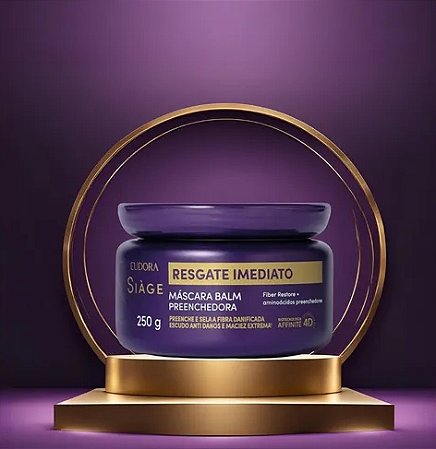 Eudora Siàge Resgate Imediato Máscara Balm Preenchedora 250g