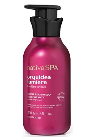 O Boticário Creme Perfumado Desodorante Nativa Spa Orquídea