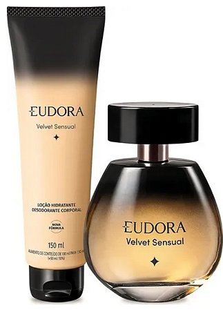 Eudora Velvet Sensual Colônia 100ml e Loção 150ml