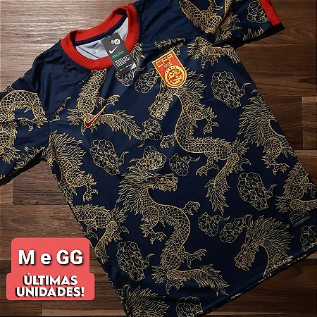 Camiseta China - Dragão- Torcedor - Masculina - Monstro Sagrado