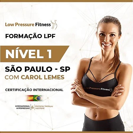 Curso Nível 1 com Formação LPF em São Paulo - SP (OUTUBRO 2025)